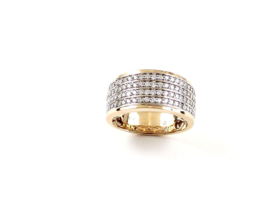Miniature : Wedding ring 1.00 carat 14k