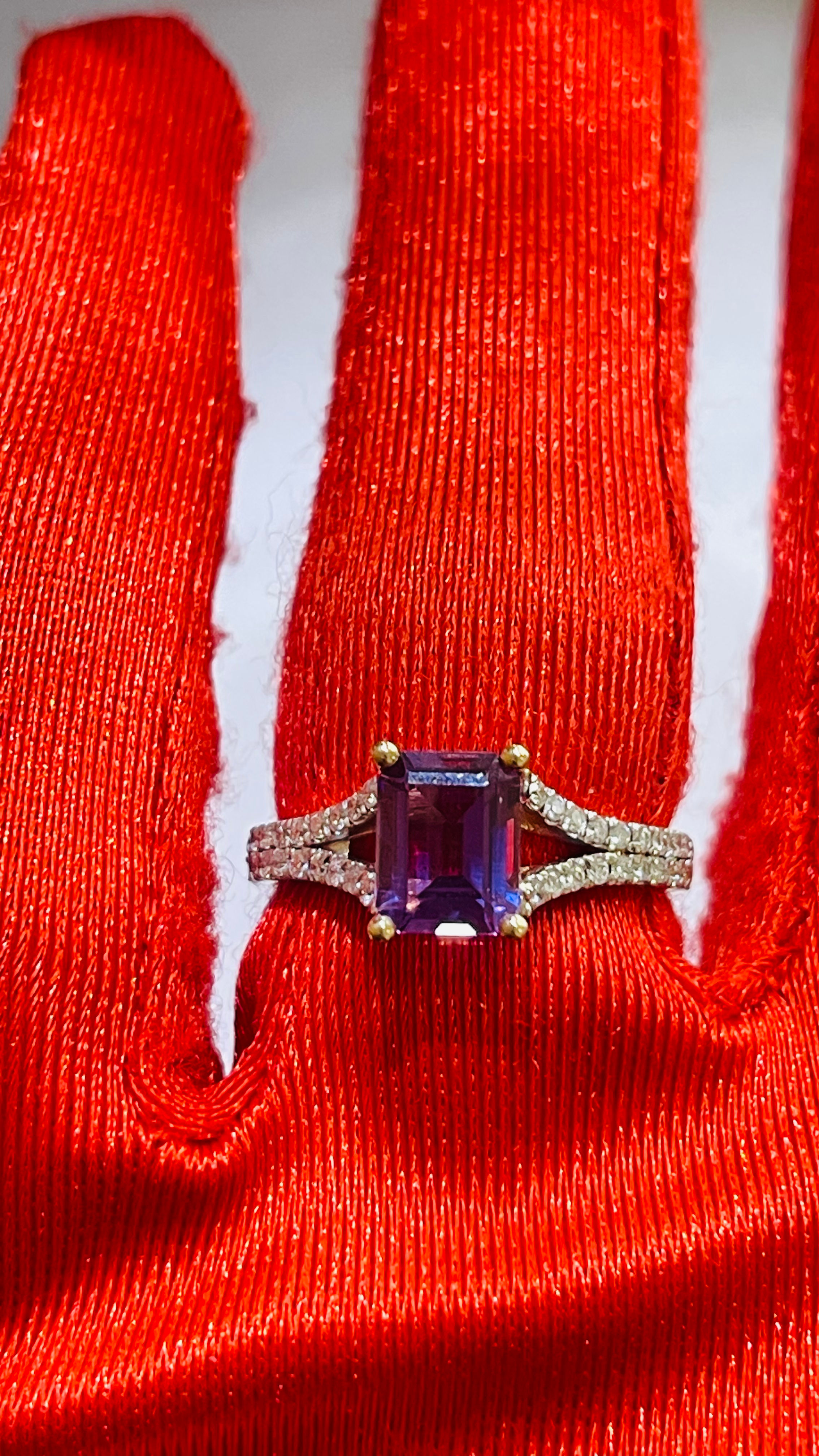 Amethyst ring