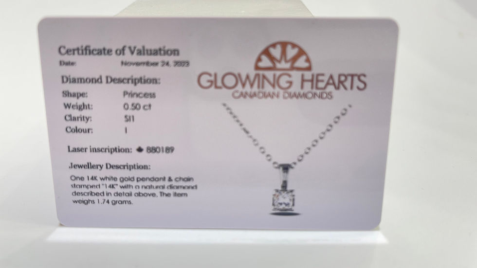 Thumbnail: Princess cut pendant 