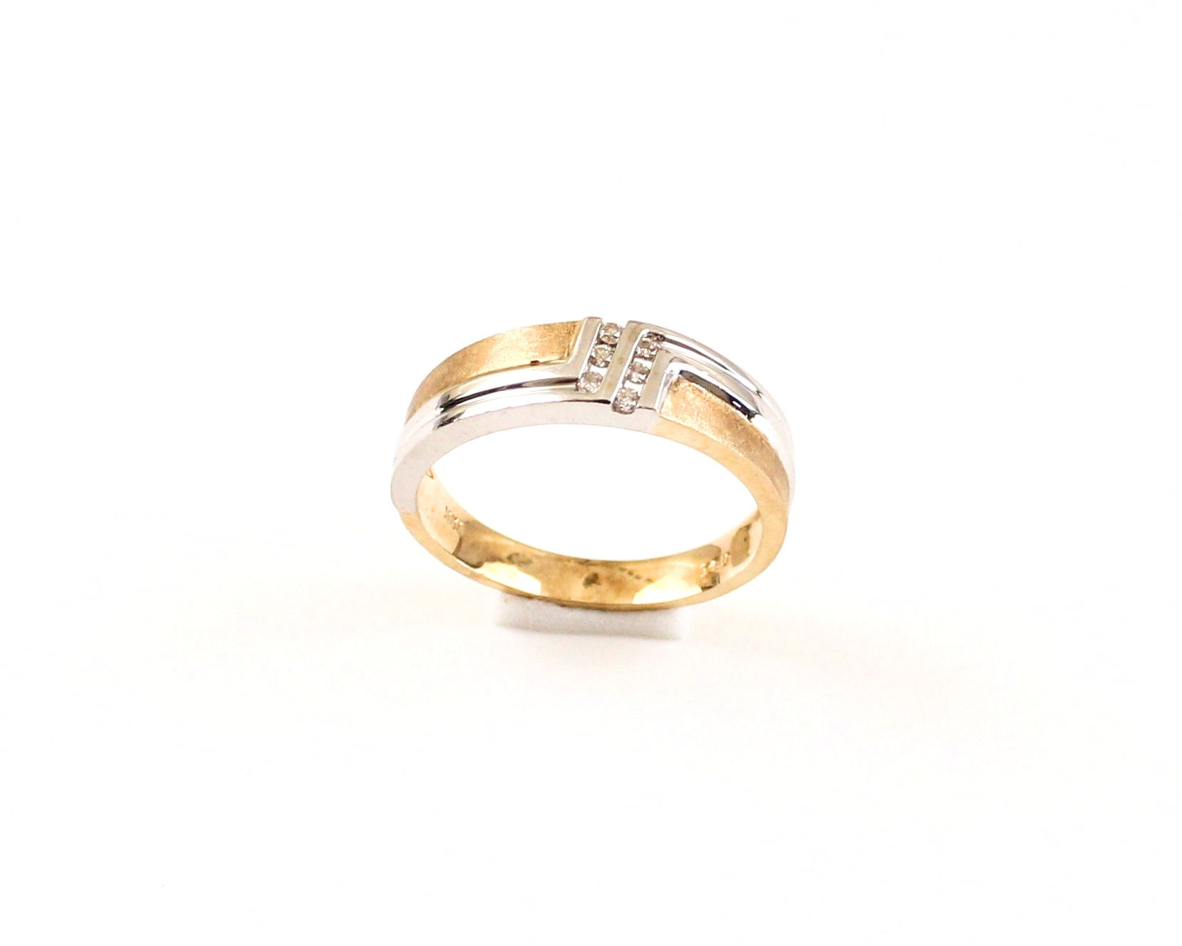 Wedding ring 10k 0.10 carat, Man