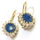 Thumbnail: Blue sapphire earring 