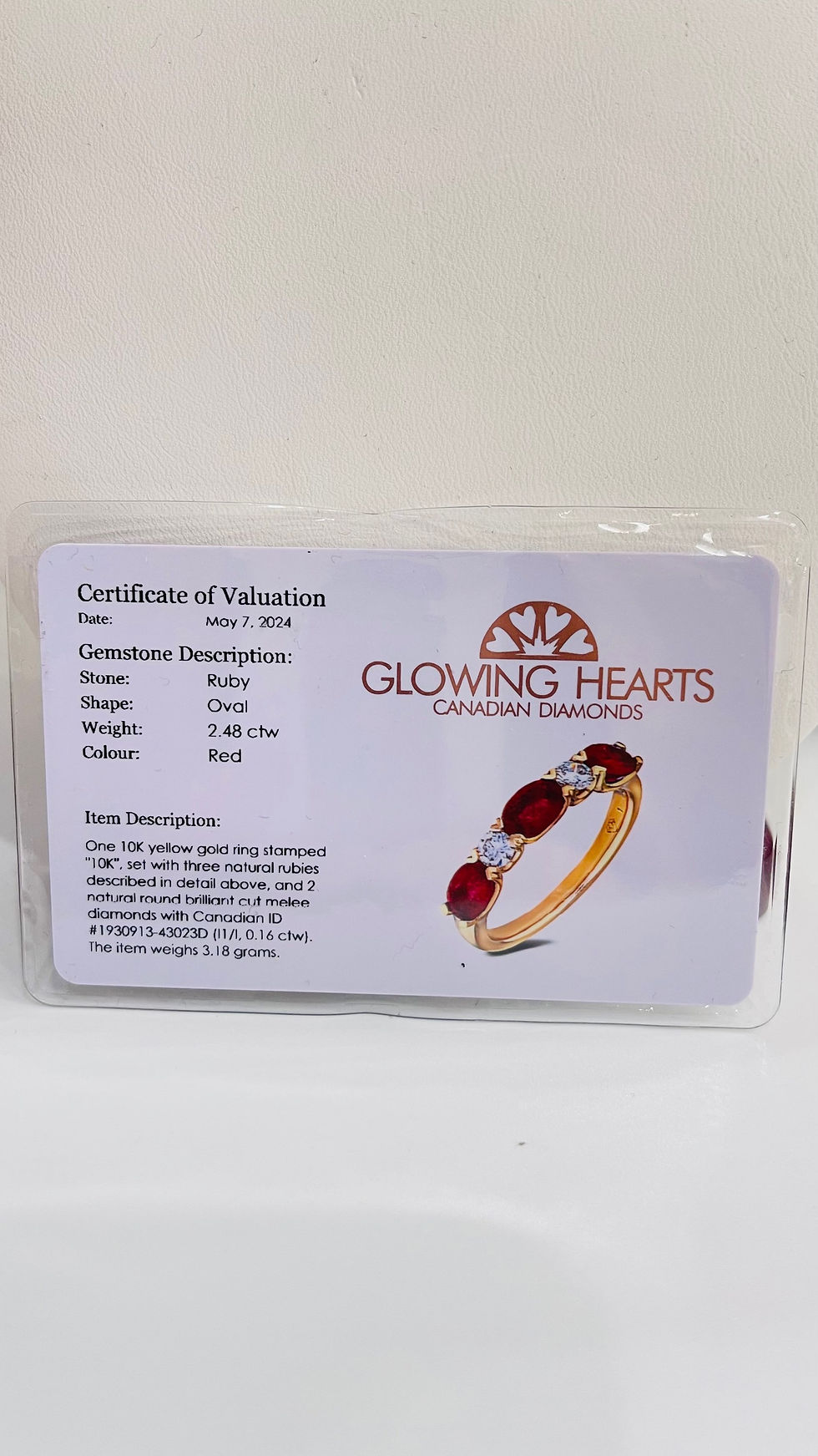 Miniature : Ruby ring