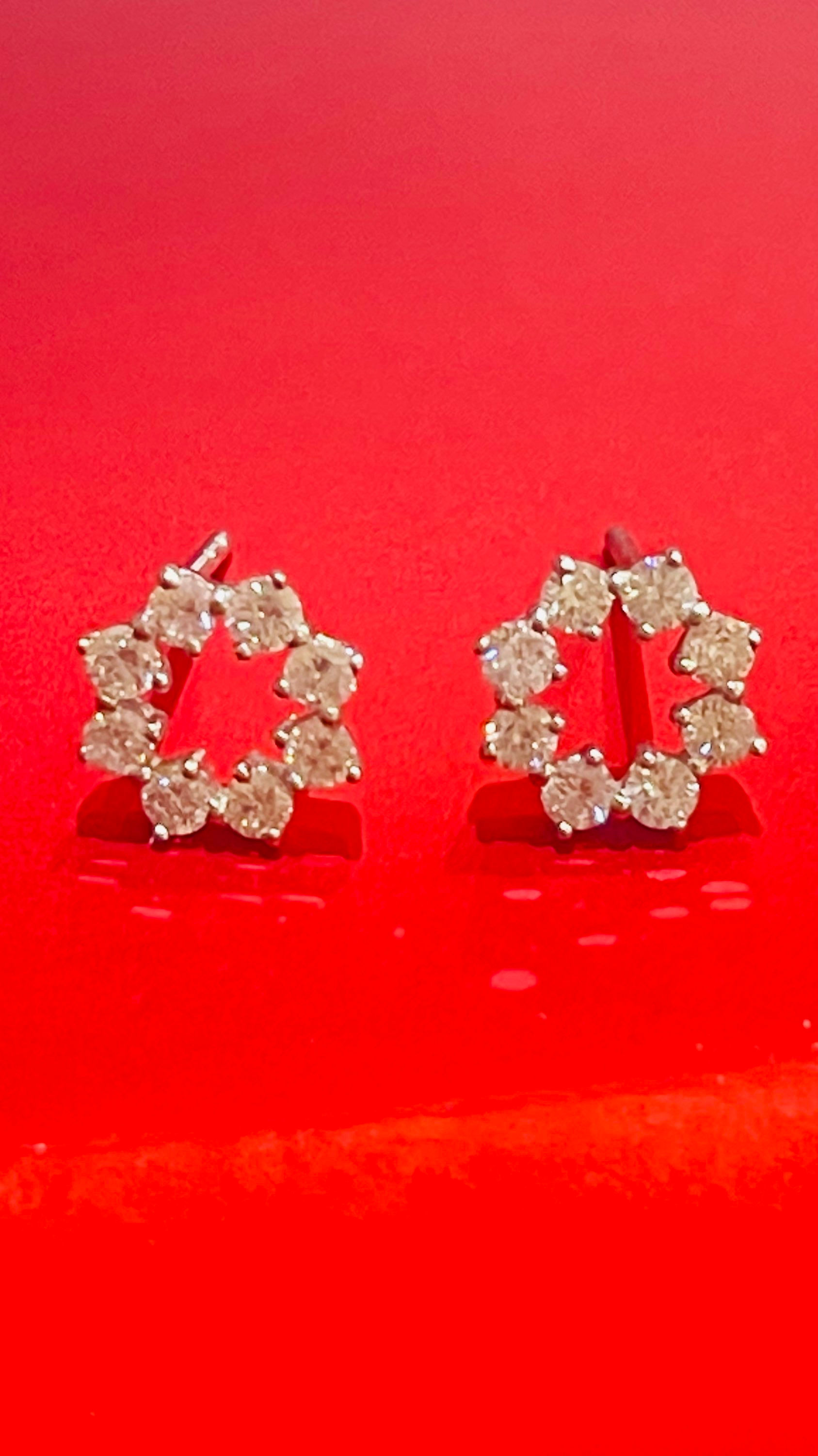 Flower earring 