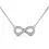 Thumbnail: Infinity diamond pendant