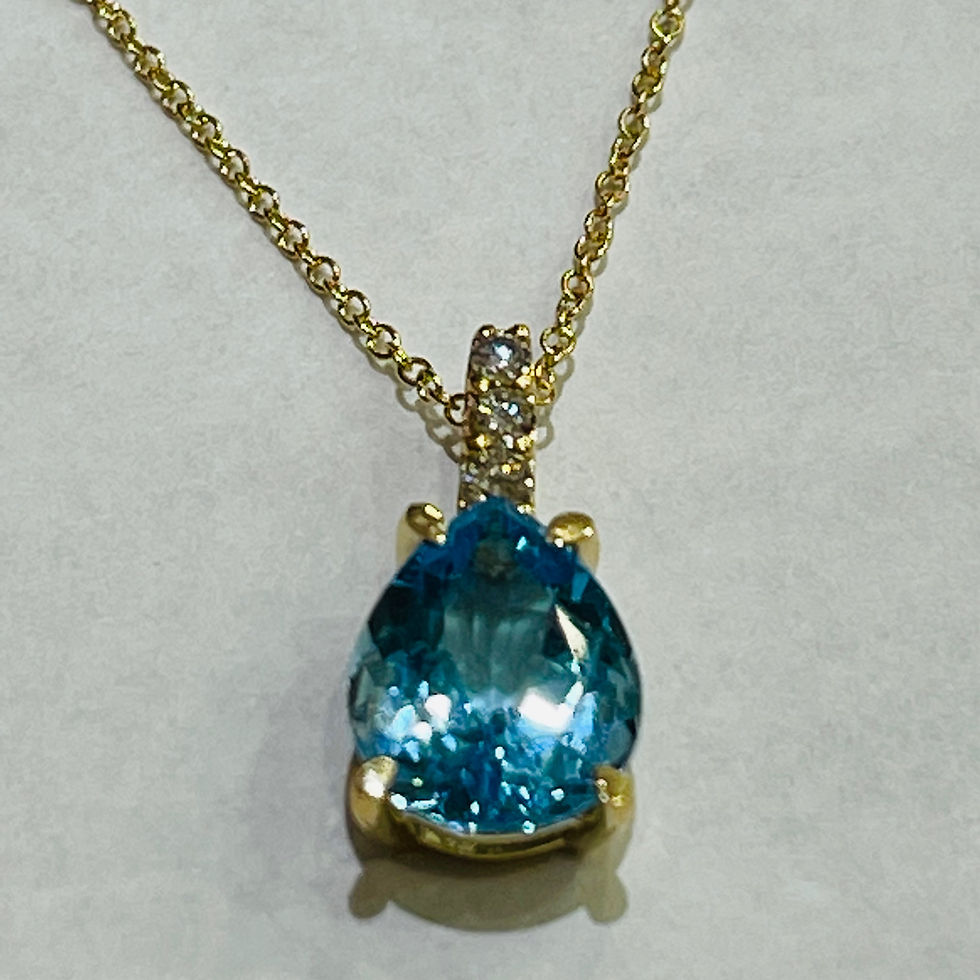 Thumbnail: Blue topaz set