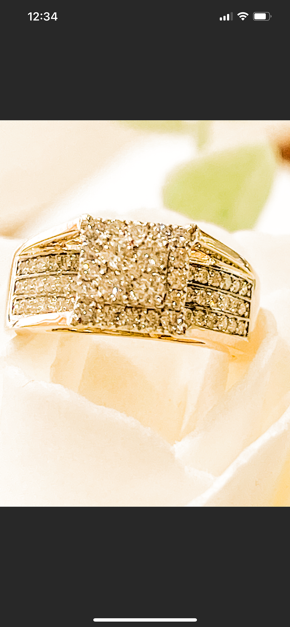 Thumbnail: Square Engagement ring