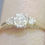 Thumbnail: Trio round Engagement Love diamond ring