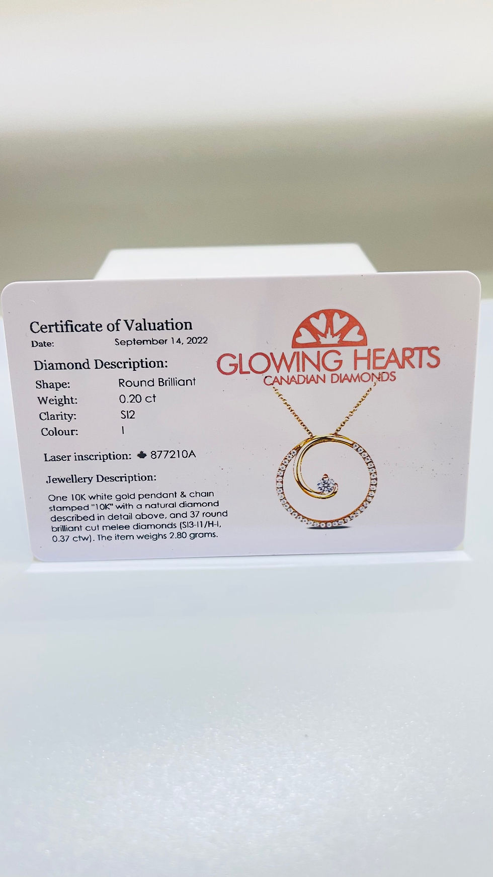 Thumbnail: Circle of LifeDiamond pendant 