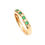 Thumbnail: Emerald diamond ring