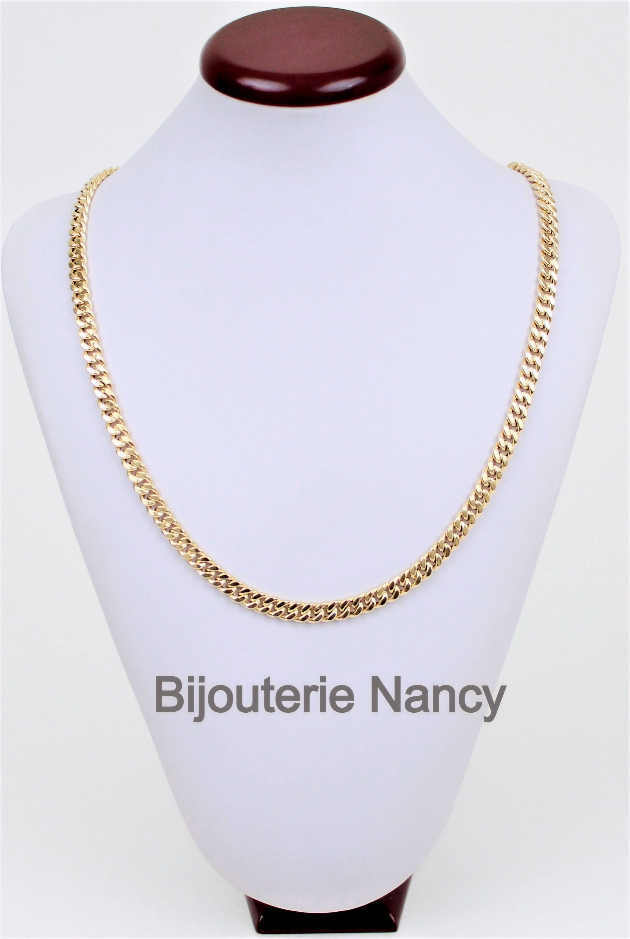 Cuban link chain 18k