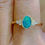 Thumbnail: Opal ring blue