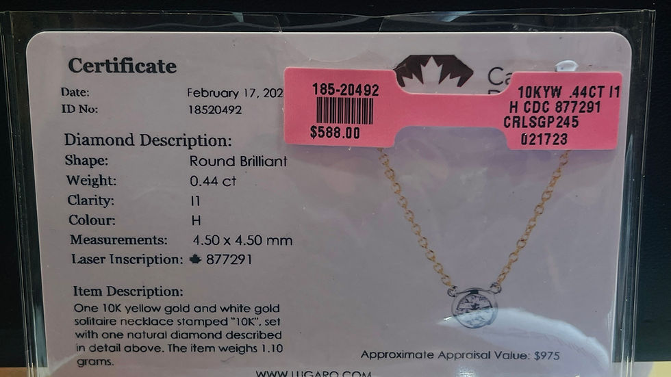 Thumbnail: Diamond pendant 