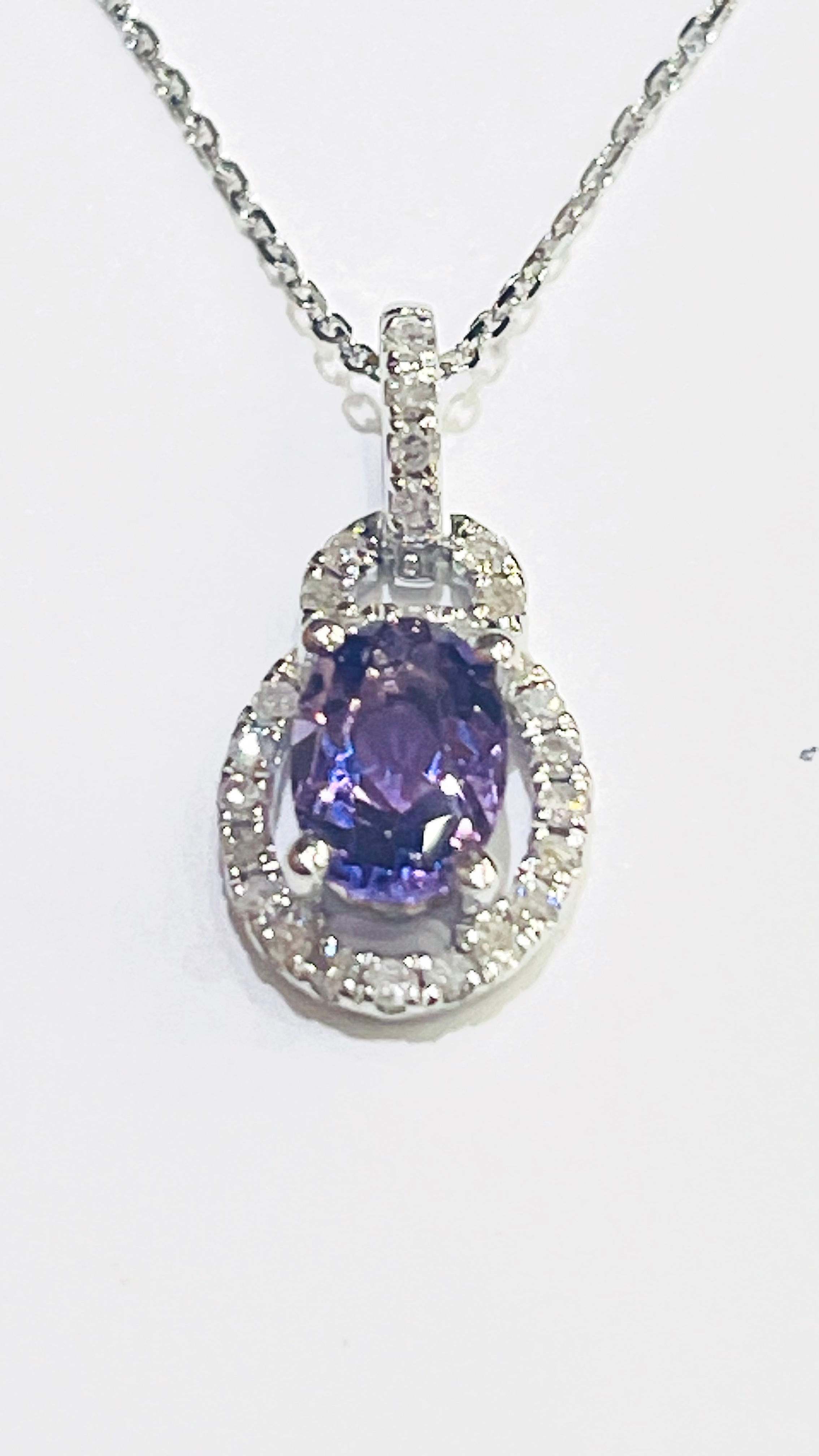 Amythest pendant 