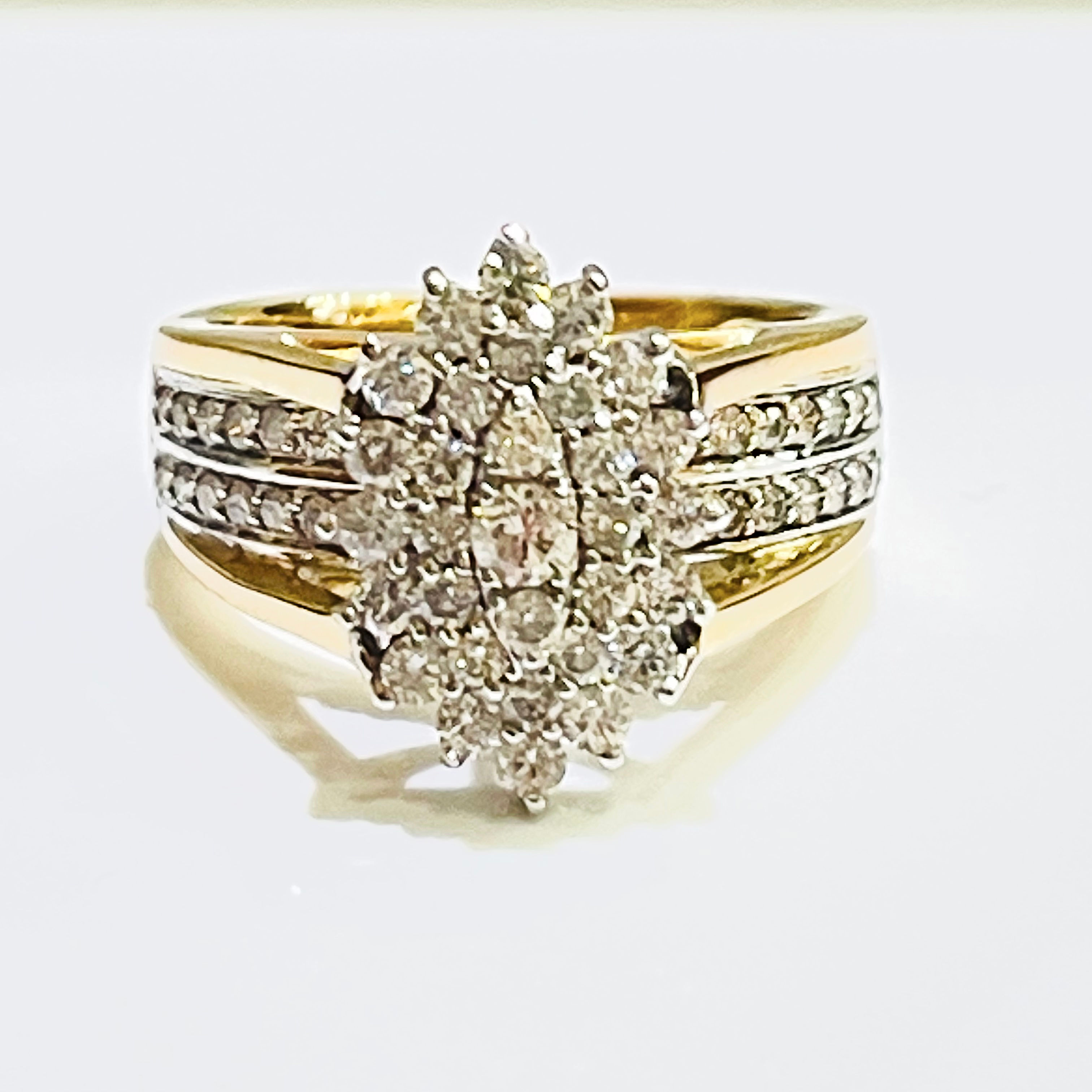 Snowflakes Rositas ring
