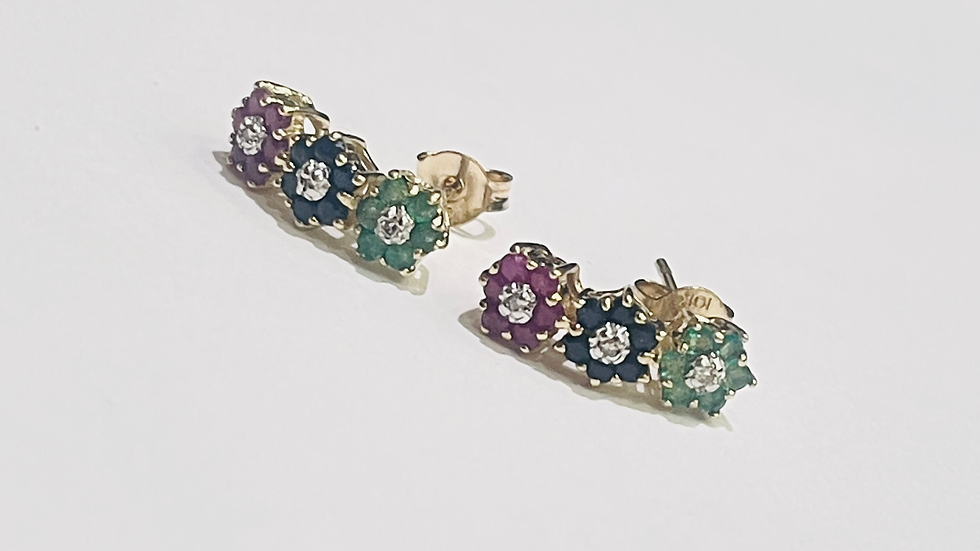Thumbnail: Trio earring diamond 