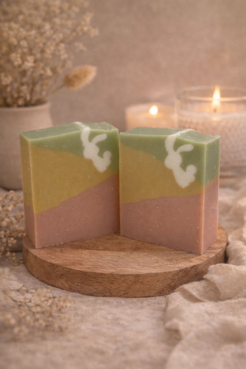 Goat's Milk Tricolor Soap