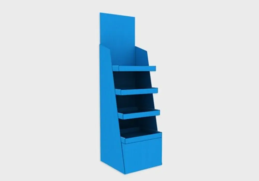 PP CORRUGATED DISPLAY STAND