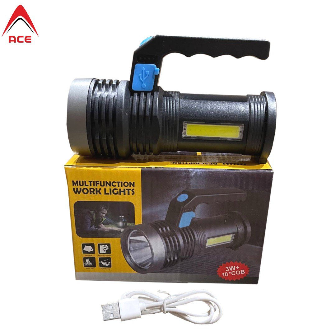 ACE LED Multifunctional Work Light With Handle (4 Modes)(USB Rechargeable)