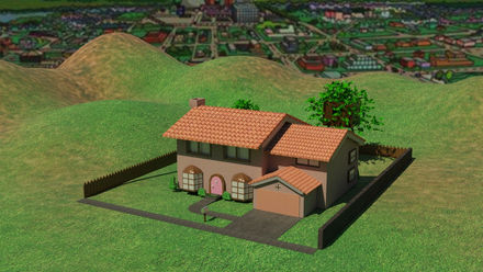 DISEÑO DE LA CASA DE LOS SIMPSON
