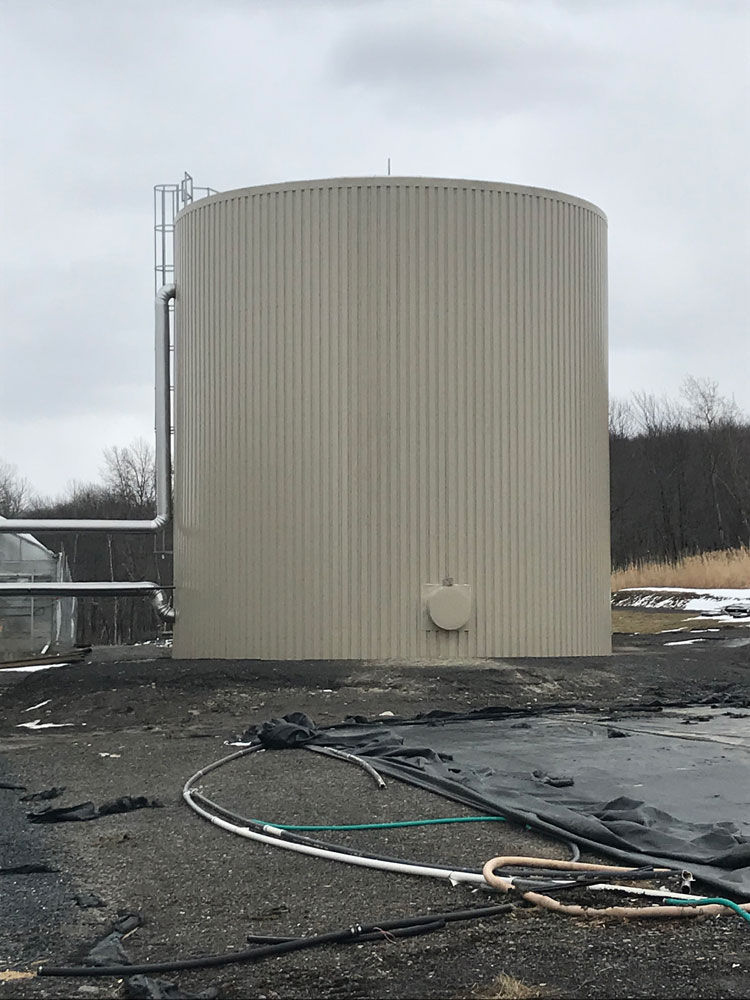 750k Litre Hot Water Storage Tank
