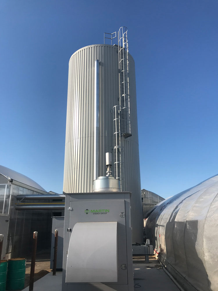 350k Litre Hot Water Storage Tank