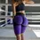 Thumbnail: Women's Crop Top & High Waist Shorts Set Set Sport Gym Workout Outfit