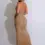 Thumbnail: Women's Maxi Dress Rhinestones Long Mesh Party Dress