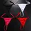 Thumbnail: SEXY Letter Thong Crystal Body Jewellery Sexy G string for Women