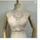 Thumbnail: Retro Crop Top Hollow-out Sexy Knitted Summer Top for Women
