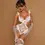 Thumbnail: Women's Sexy Bodysuit Set Mesh See Through Lace Lingerie with Gloves & Stockings