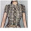 Thumbnail: Women's Sexy Crop Top Snake Print Slim Fit High Collar Top