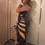 Thumbnail: Women's Hollow Out Dress Sleeveless Split Sexy Maxi Dress
