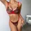 Thumbnail: Women's Bra & Thong Set Sexy Lace Lingerie