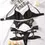 Thumbnail: Women's Leather Bra 4 Pieces Set Lingerie Briefs Thigh Harness & Garter