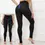 Thumbnail: Women's Fitness Shorts/Leggings Sexy Mesh Transparent Sport Outfit