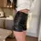 Thumbnail: Women's Sexy Hot Shorts Stretchy Plus Size Black Mini Shorts