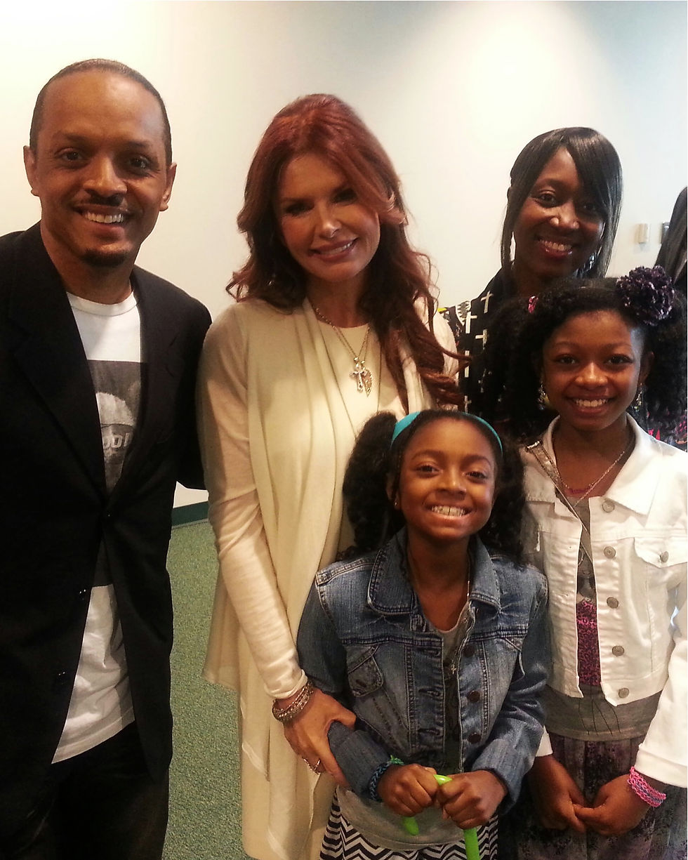 Roma Downey & The Munoz Family