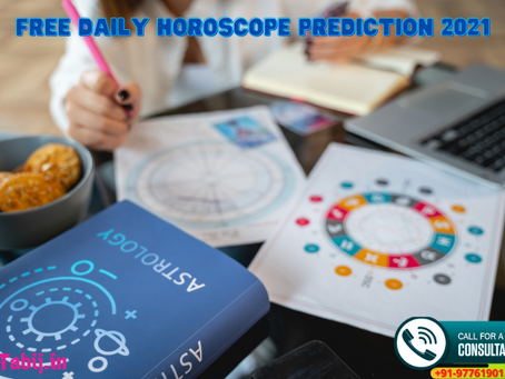 Free daily horoscope prediction 2021