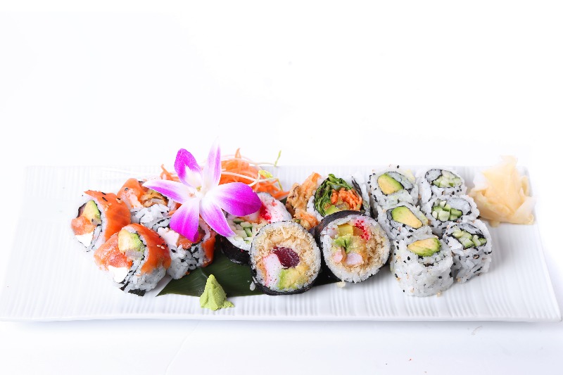 Arranged Food and Objects