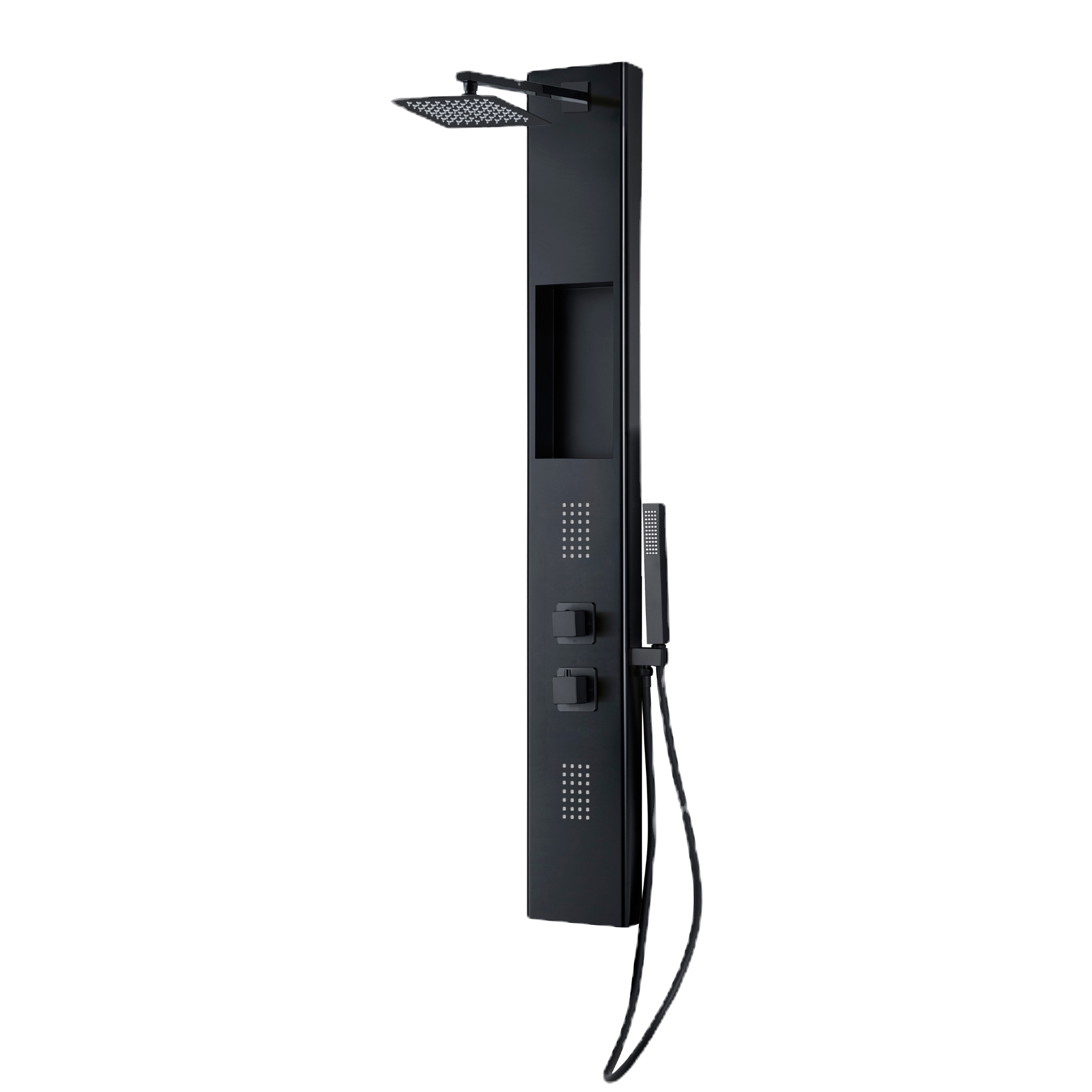 QUATAR COLONNE DE DOUCHE NOIRE