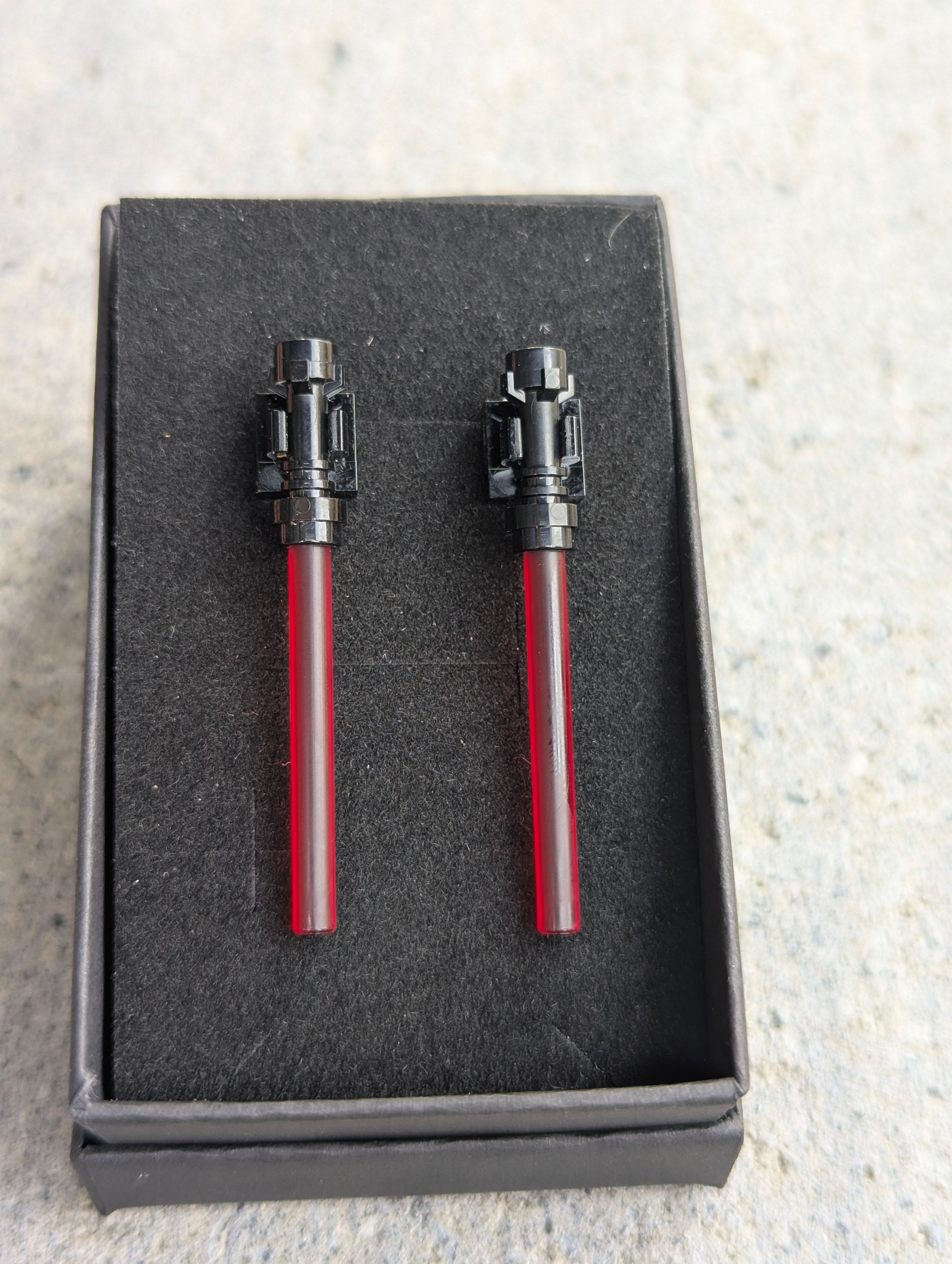 Boucles d'oreilles LEGO® Sabre Laser - Darth Vader