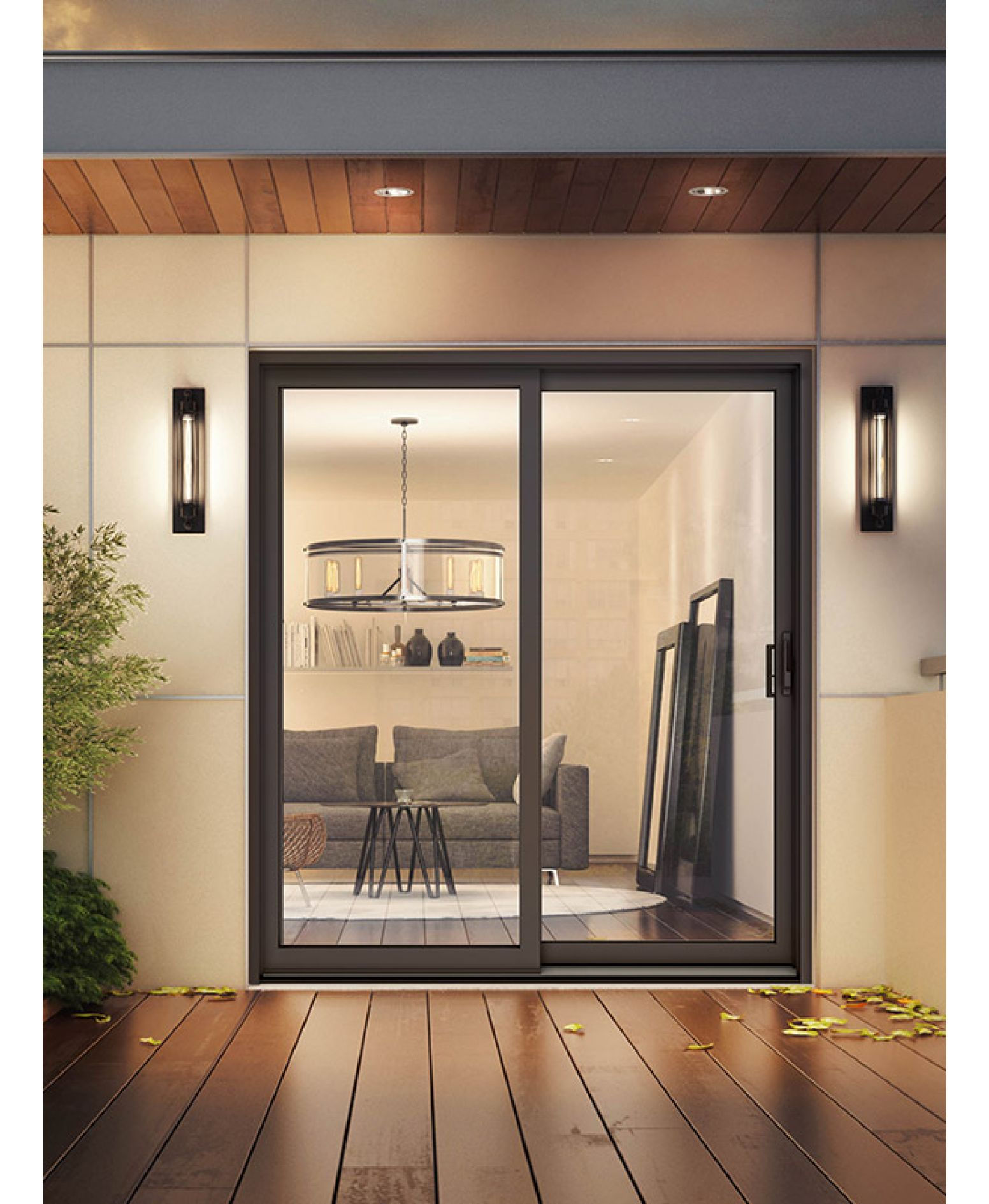 Porte-patio 550 PVC
