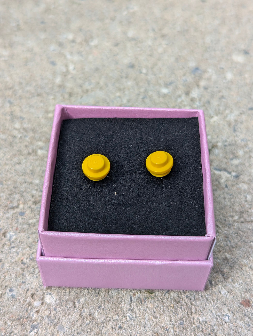 Miniature : Boucles d’oreilles LEGO® Plaques pas plates rondes