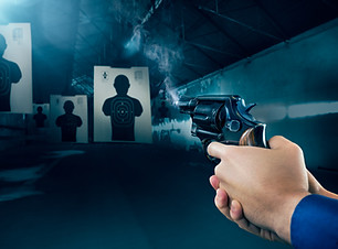 tactical shooting targets revolver