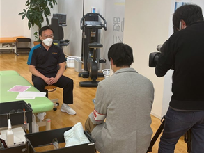 雪かきによる腰痛予防のTV特集があります!