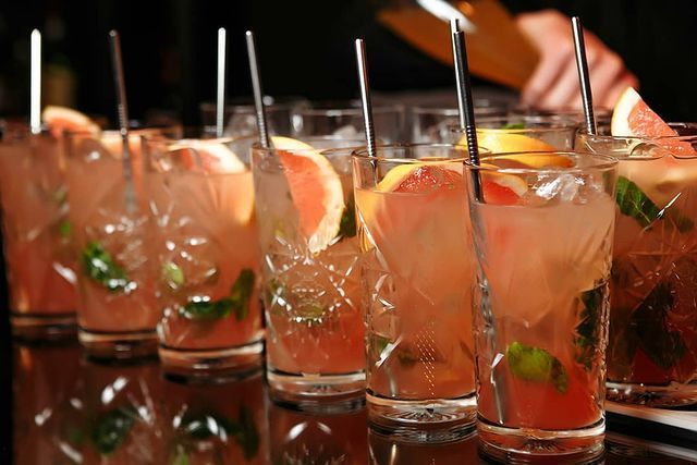 Arranged Food and Objects