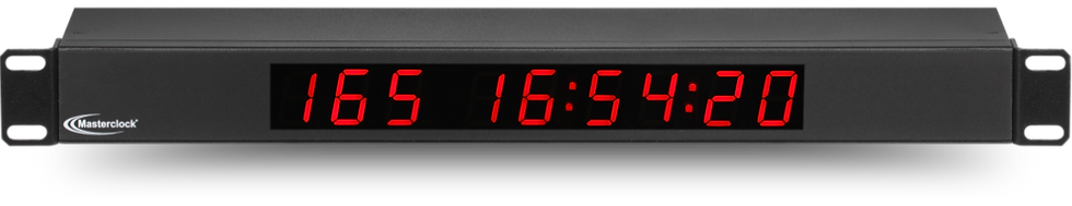 縮圖：Masterclock NTDS19 數位時鐘