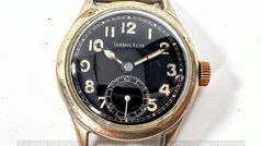 民國32年(1943),美國海軍 漢米爾頓 R88-W-800 17石 軍用手錶