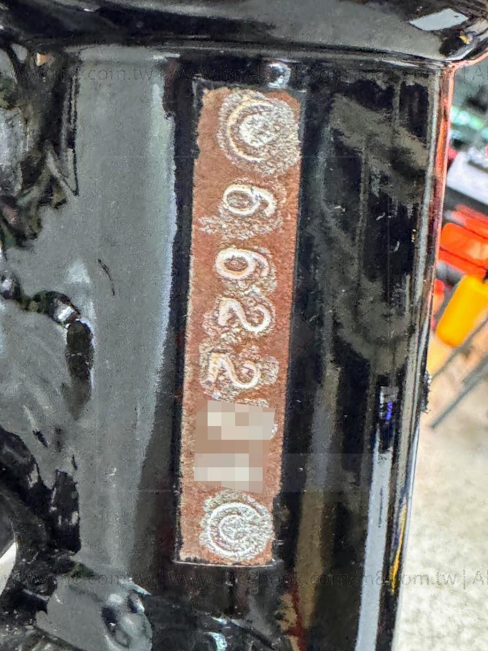 縮圖：1967 BMW R69S SN6622XX 車架、原始銘牌及美國路易斯安那州行照