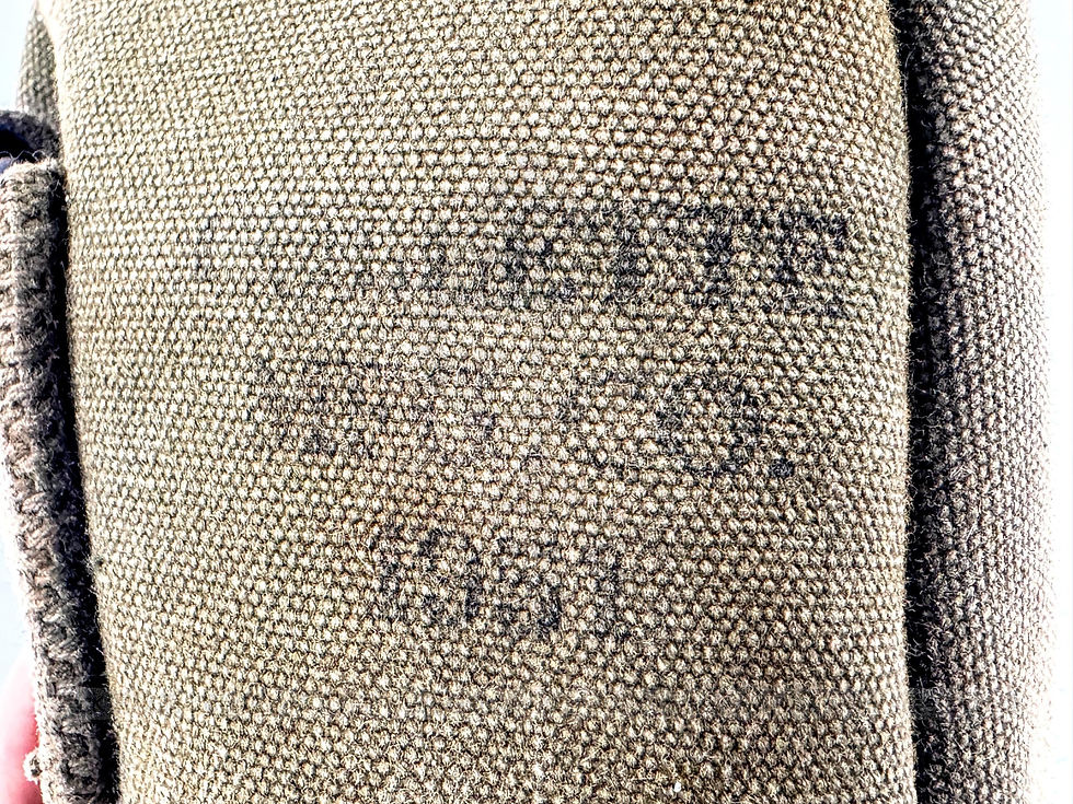 U.S. Army M1910-System Stainless-Steel Canteen Set, 1944, with a 1951 Collette Canteen Cover and a 1956 Vollrath Canteen Cup

民國33年(1944)美國陸軍M1910系統不鏽鋼軍用水壺組——附民國40年(1951)科萊特製水壺套及民國45年(1956)沃爾拉斯製水壺杯《Black Water Museum Collections | 黑水博物館館藏》